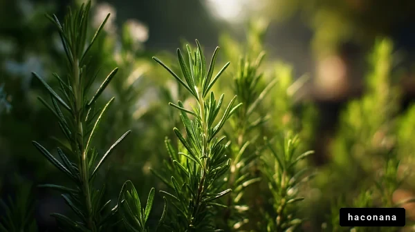 緑の香草の葉