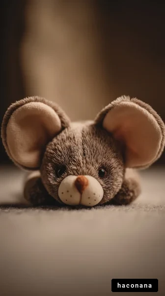 かわいいぬいぐるみのマウス かわいいぬいぐるみのマウス