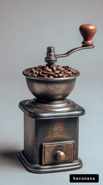 レトロなコーヒーミル