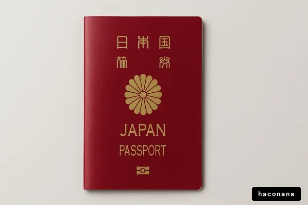 日本のパスポートの画像