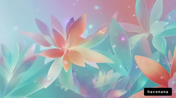 水彩の花々のデザイン 水彩の花々のデザイン