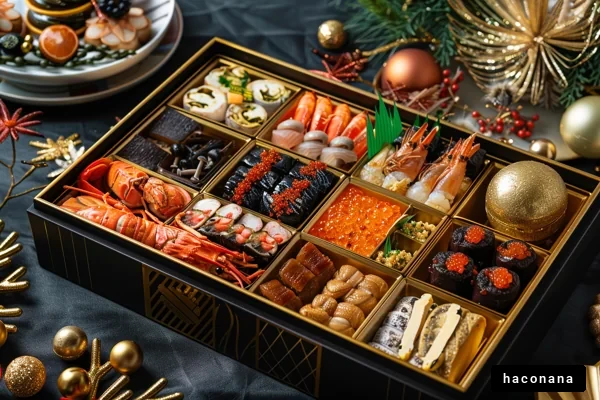 華やかな和食のおせち料理 華やかな和食のおせち料理
