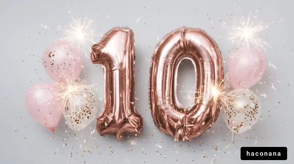 10周年の祝福