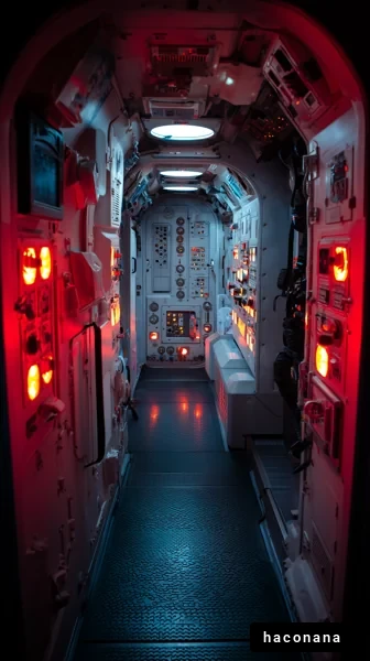 宇宙船の内部