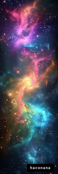宇宙の美しい色彩