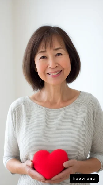 心を持つ女性
