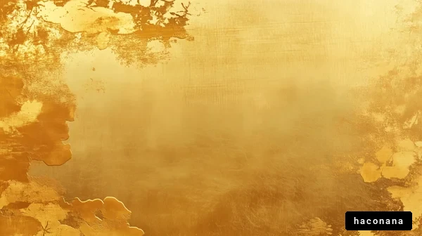 輝く金色の背景