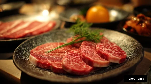 美味しい肉の盛り合わせ