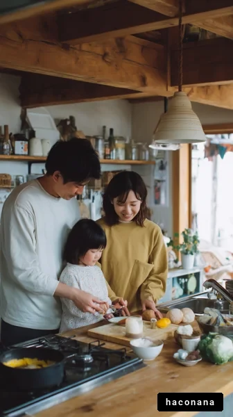 家族で料理を楽しむ時間