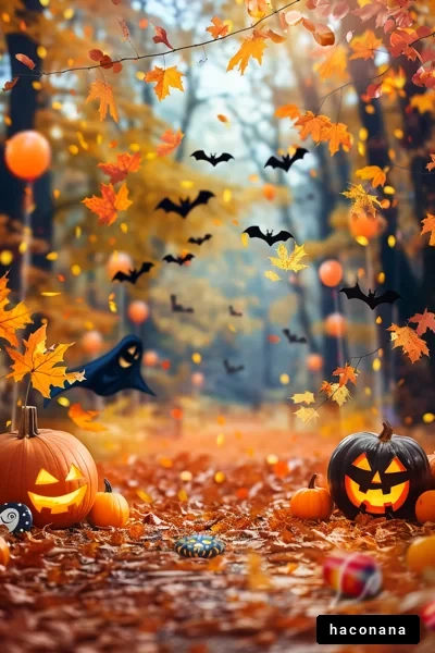 ハロウィンの楽しい風景 ハロウィンの楽しい風景