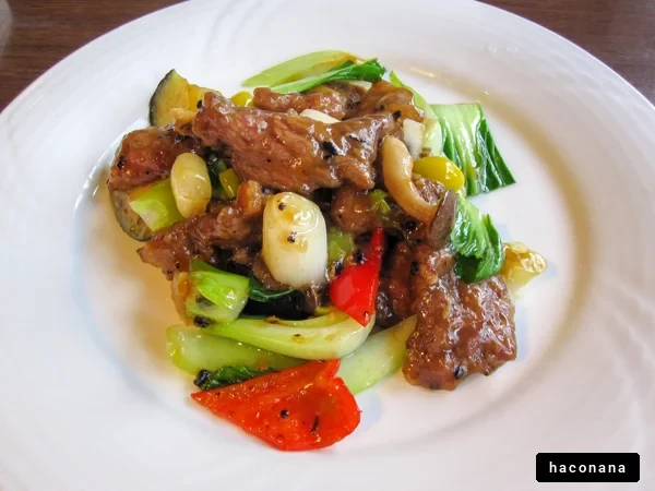 美味しい中華料理の一皿