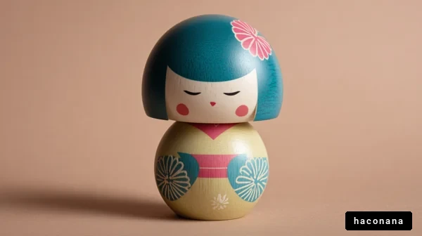 可愛らしい木製の人形