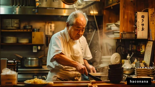温かみのある料理シーン