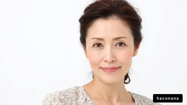 笑顔の女性のポートレート