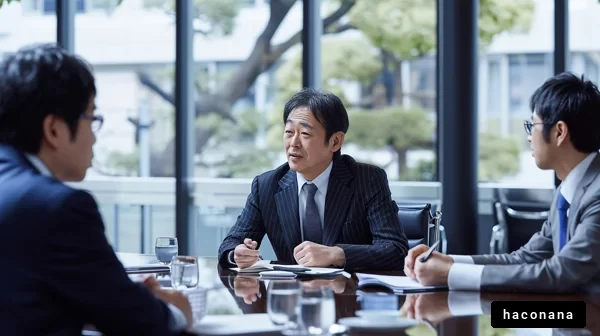 ビジネス会議のシーン