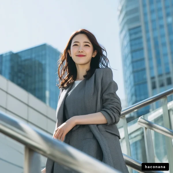 都会的な女性ビジネスシーン