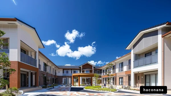 モダンな住宅の風景