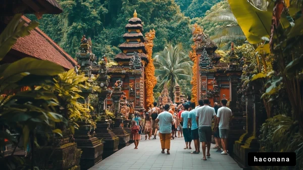 美しい寺院の風景