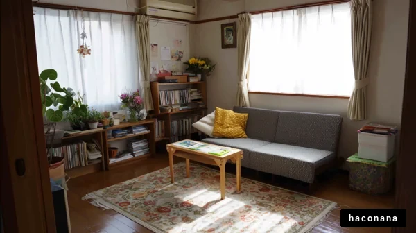 居心地の良いリビングルーム