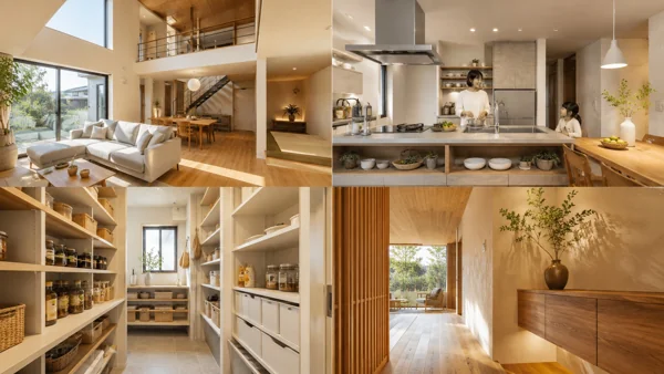 ナチュラルモダンな住宅インテリア