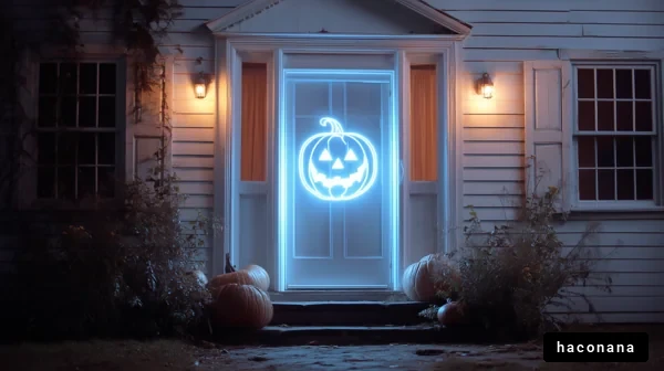 ハロウィンの夜の家 ハロウィンの夜の家