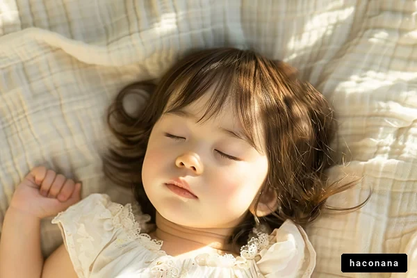 眠る子供の可愛らしさ
