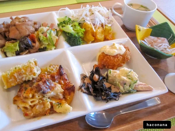 多彩な和風プレート料理