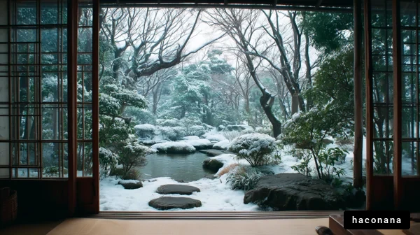 静寂の雪景色