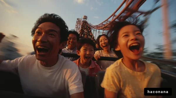 ジェットコースターの楽しさ