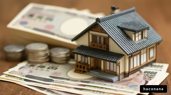 お金と家の模型