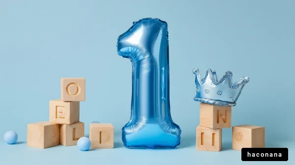 一歳の誕生日祝い