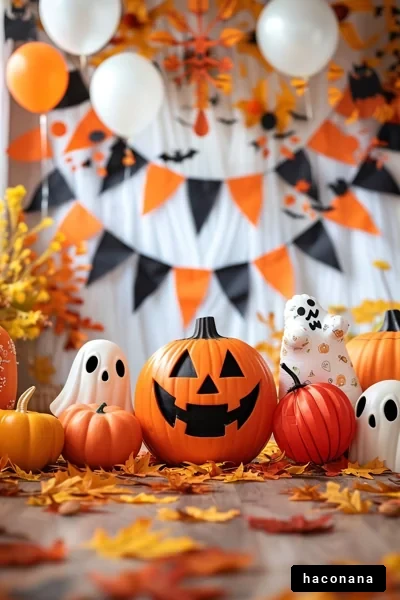 ハロウィンのパーティーデコレーション ハロウィンのパーティーデコレーション