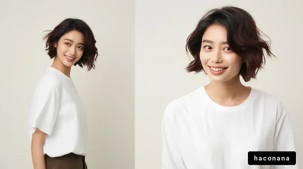笑顔の女性のポートレート
