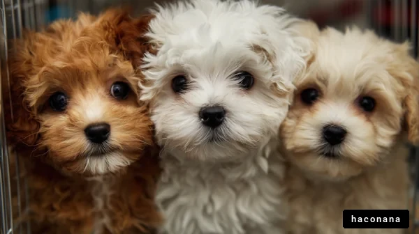 かわいい子犬たちの表情
