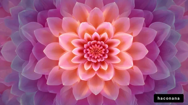 美しい花のパターン