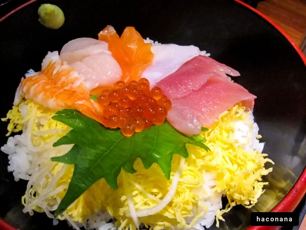 新鮮な海鮮丼の魅力
