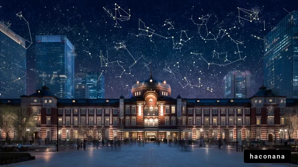 夜空に映える星座