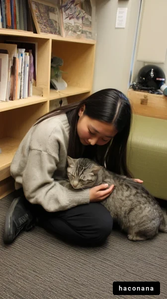 猫と過ごす楽しい時間