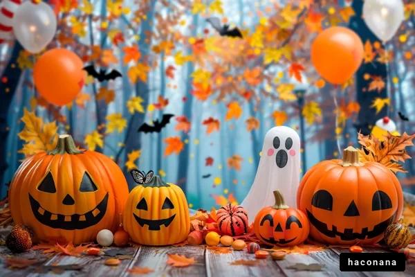 ハロウィンの楽しい風景 ハロウィンの楽しい風景
