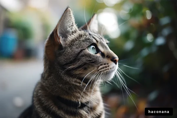 魅力的な猫のポートレート