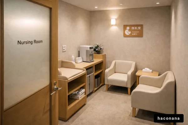 快適な授乳室の内装