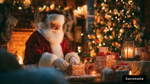 クリスマスの贈り物の準備