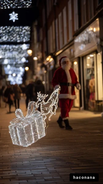 クリスマスの街並み