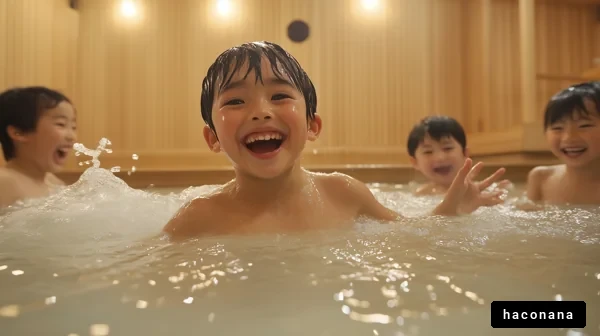 子どもたちの楽しい水遊び