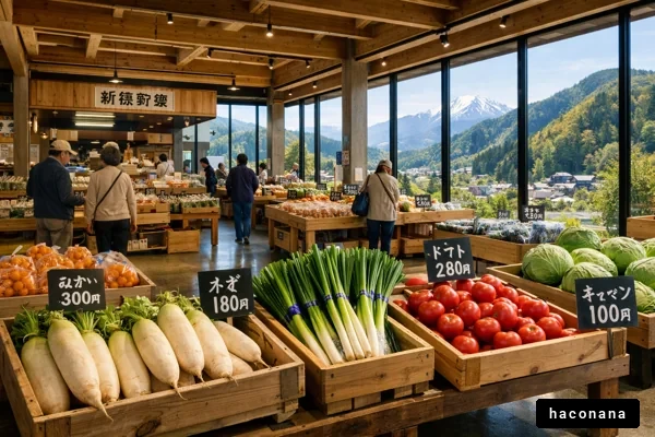 地元産野菜の直売所