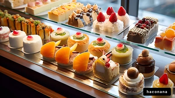 美味しそうなデザートの盛り合わせ