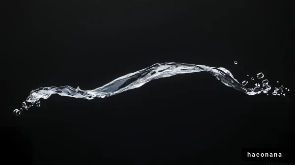 流れる水の美しさ