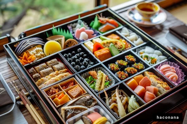 美しい日本の和食の詰め合わせ 美しい日本の和食の詰め合わせ