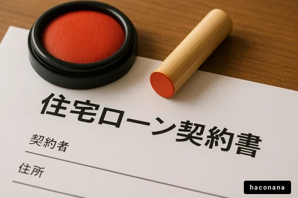 住宅ローン契約の手続き