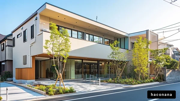 現代的な建築の外観